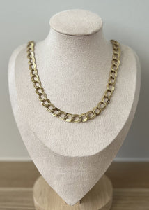 Stainless Steel Gold Plated Necklace