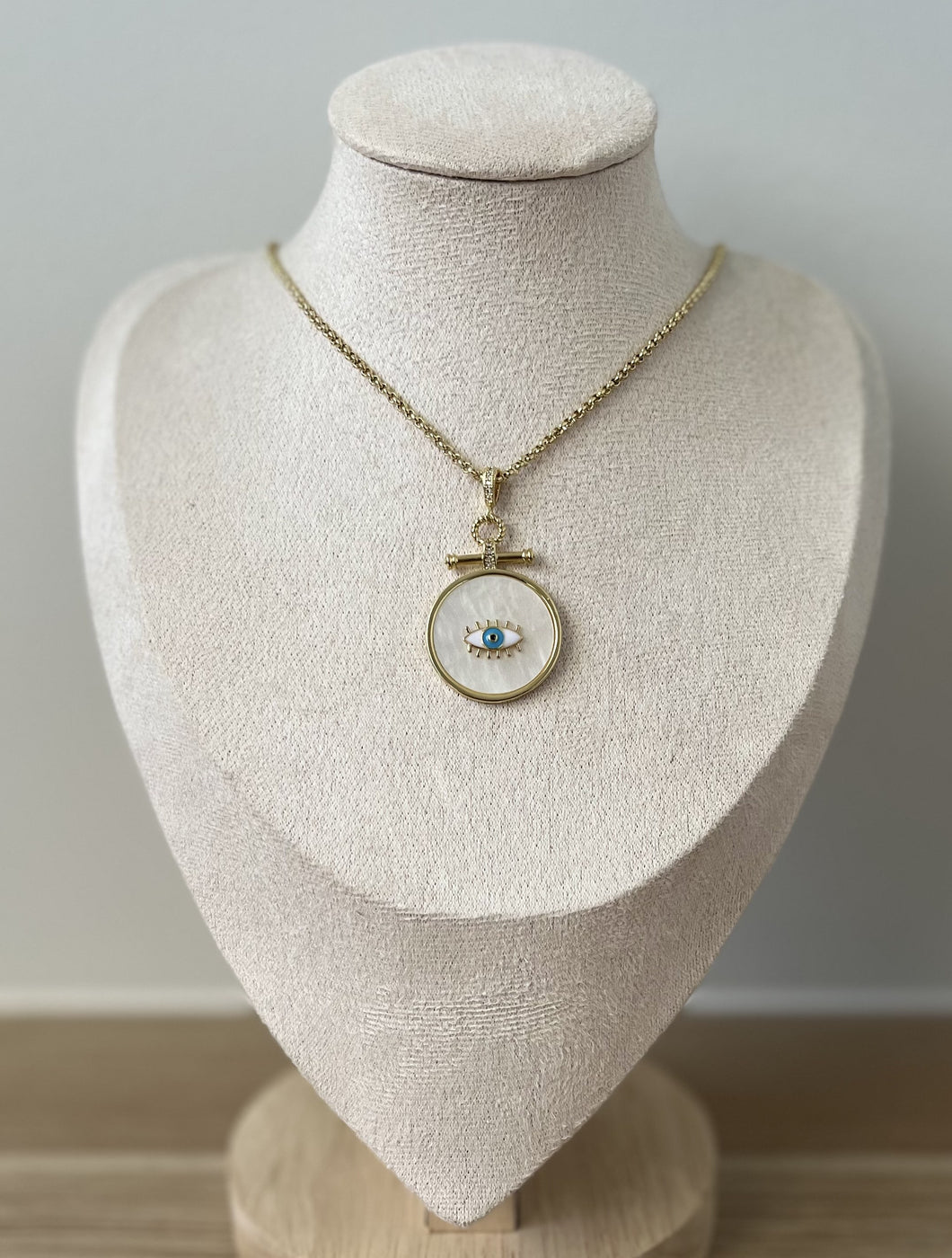 Stainless Steel Gold Plated Necklace