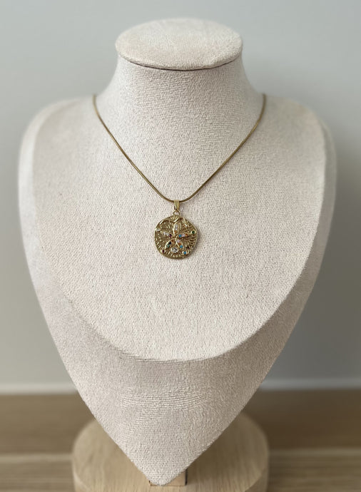 Stainless Steel Gold Plated Necklace