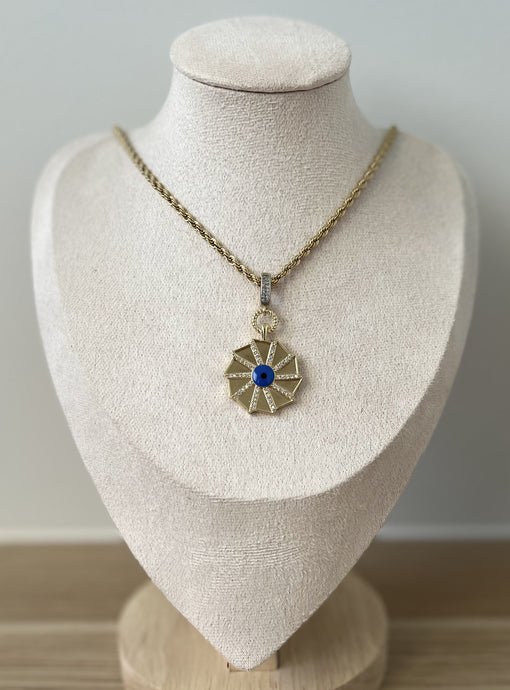 Stainless Steel Gold Plated Necklace
