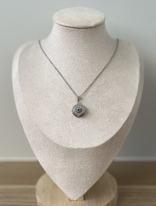 Stainless Steel Silver Plated Necklace