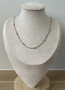 Stainless Steel Silver Plated Necklace