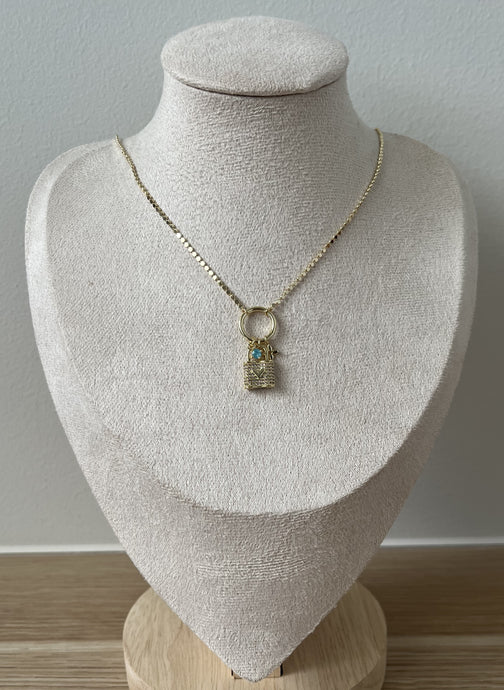 14K Gold Plated Brass Necklace