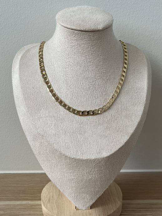 14K Gold Plated Brass Necklace