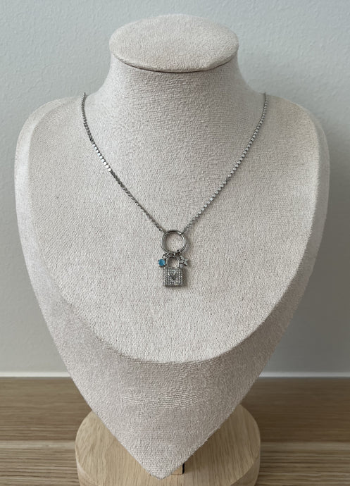 Silver Plated Brass Necklace