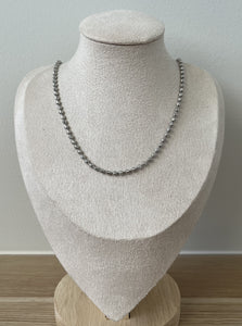 Silver Plated Brass Necklace