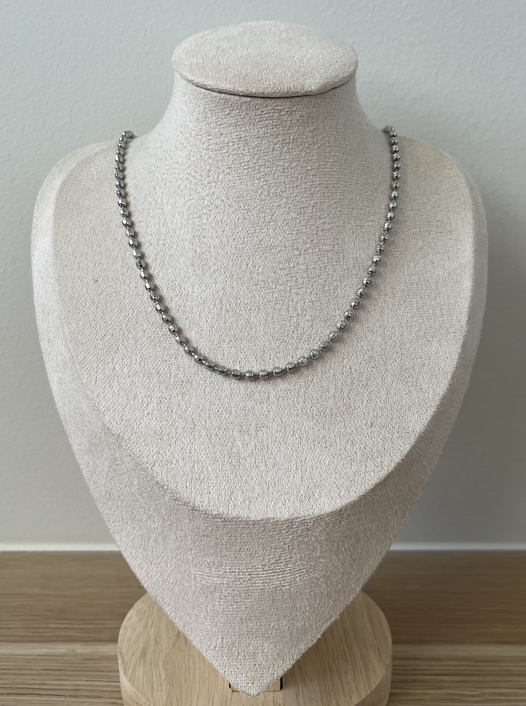 Silver Plated Brass Necklace