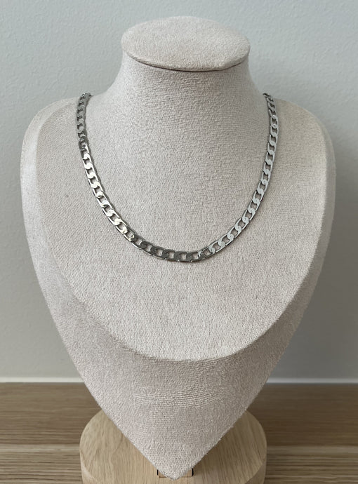 Silver Plated Brass Necklace