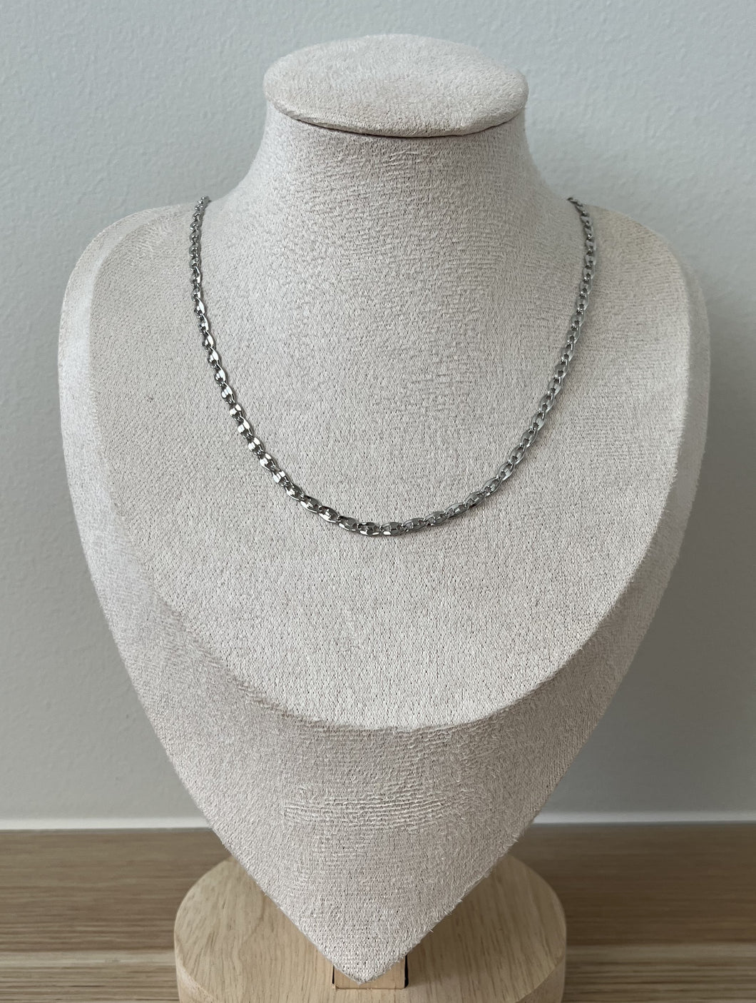 Silver Plated Brass Necklace