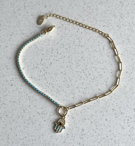 14K Gold Plated Brass Bracelet