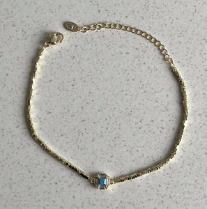 14K Gold Plated Brass Bracelet