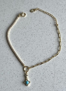 14K Gold Plated Brass Bracelet