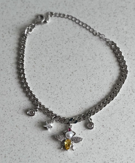Silver Plated Brass Bracelet