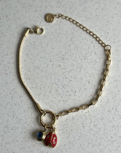 Stainless Steel Gold Plated Bracelet