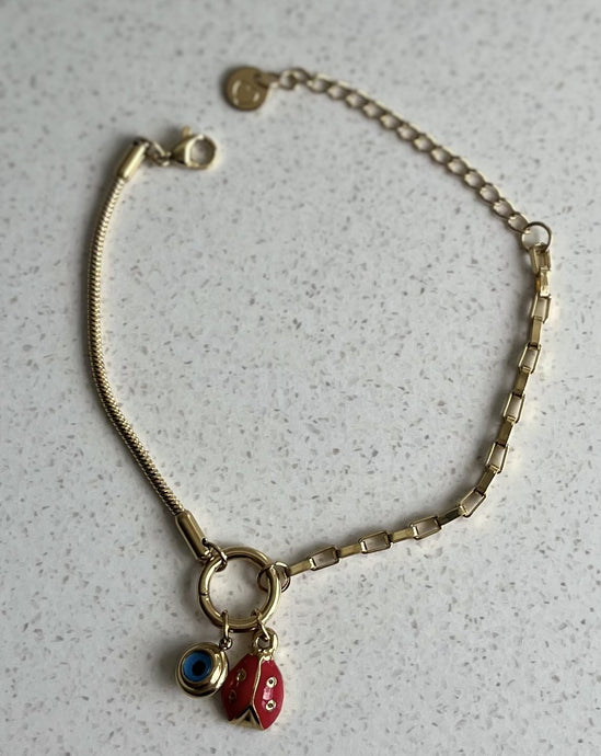 Stainless Steel Gold Plated Bracelet