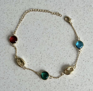 Stainless Steel Gold Plated Bracelet