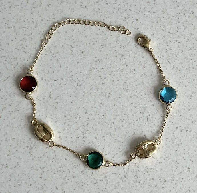 Stainless Steel Gold Plated Bracelet