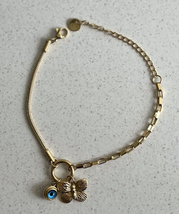 Stainless Steel Gold Plated Bracelet