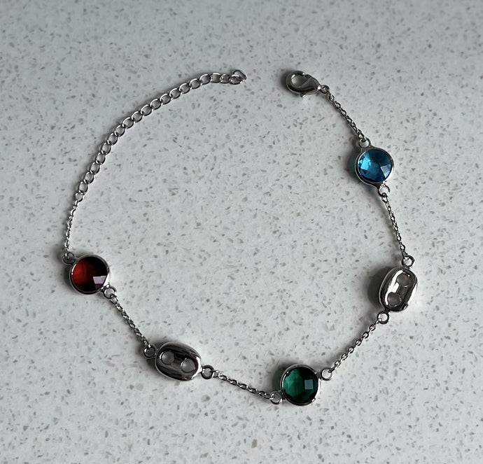 Stainless Steel Silver Plated Bracelet