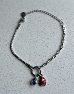 Stainless Steel Silver Plated Bracelet