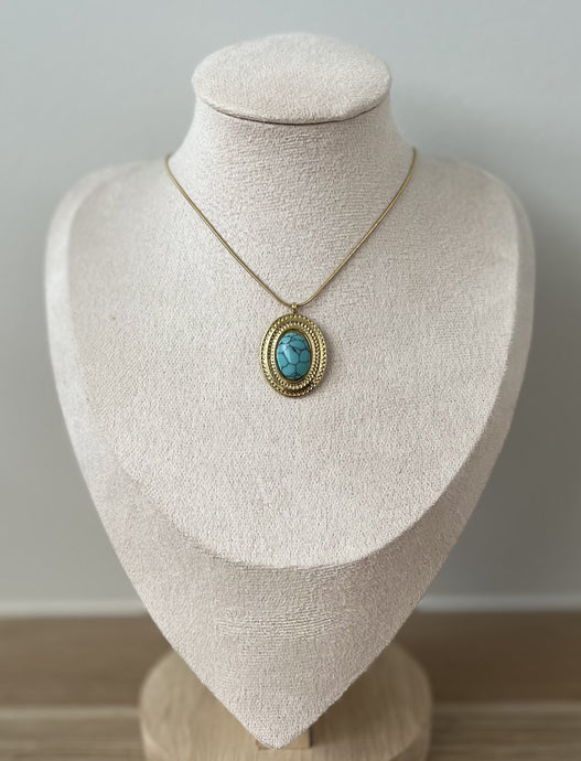 Stainless Steel Gold Plated Necklace