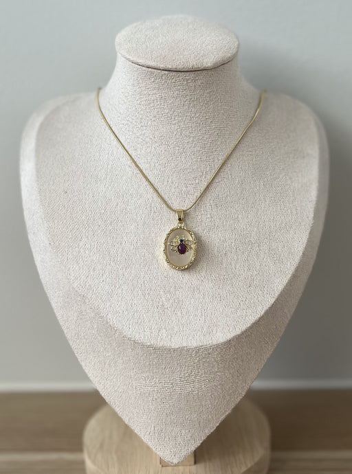 Stainless Steel Gold Plated Necklace