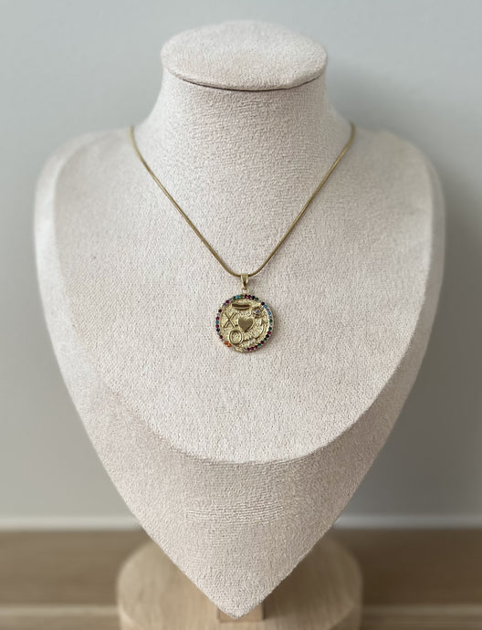 Stainless Steel Gold Plated Necklace