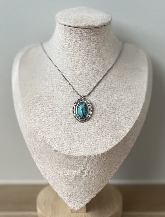 Stainless Steel Silver Plated Necklace
