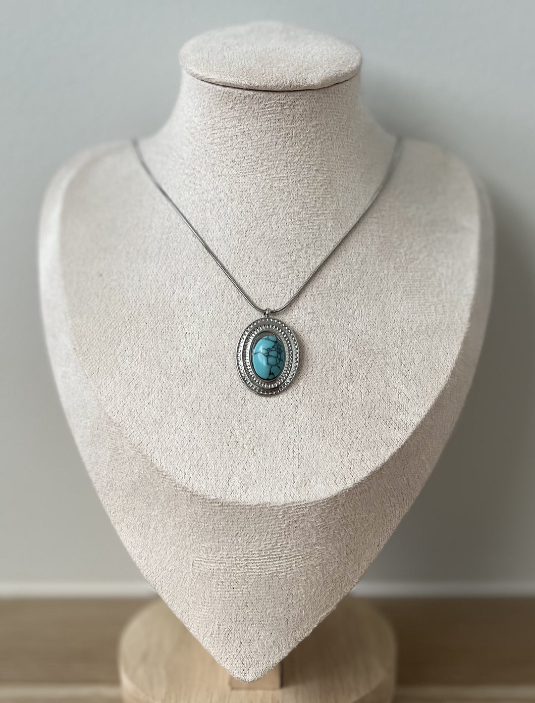 Stainless Steel Silver Plated Necklace