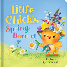 Load image into Gallery viewer, Story Time - Padded Board Book - Little Chick’s Spring Bonnet