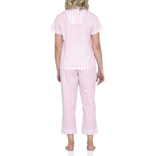 Load image into Gallery viewer, Valencia Stripe ⅞ Pyjama Set