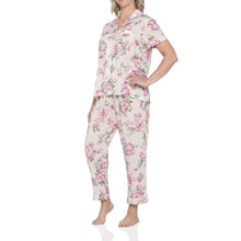Load image into Gallery viewer, Barcelona Floral ⅞ Pyjama Set