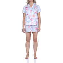 Load image into Gallery viewer, Provincial Bloom Shortie Pyjama Set