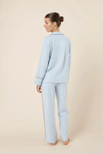 Load image into Gallery viewer, Isabella Brushed Cotton PJ Set - Blue