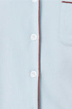 Load image into Gallery viewer, Isabella Brushed Cotton PJ Set - Blue