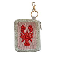 Load image into Gallery viewer, Beaded Pouch Keychain