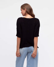 Load image into Gallery viewer, Cropped Sleeve Knit Top