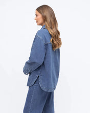 Load image into Gallery viewer, Denim Oversized Button Through Shirt