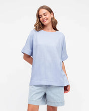 Load image into Gallery viewer, ROUND NECK T-SHIRT - BLUE