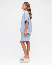 Load image into Gallery viewer, ROUND NECK T-SHIRT - BLUE