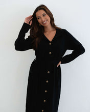 Load image into Gallery viewer, Samara Knit Dress - Black