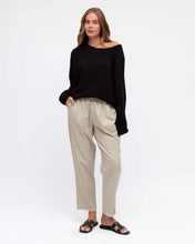 Load image into Gallery viewer, Fringing Hem Straight Leg Pant
