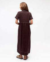 Load image into Gallery viewer, CONTRAST STITCH MIDI DRESS