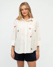 Load image into Gallery viewer, EMBROIDERED BLOUSE