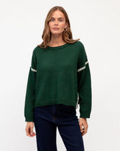 Load image into Gallery viewer, CONTRAST STITCH SWEATER