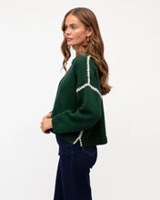 Load image into Gallery viewer, CONTRAST STITCH SWEATER