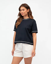 Load image into Gallery viewer, CONTRAST TIPPED TEE