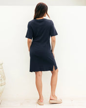 Load image into Gallery viewer, TIE WAIST T-SHIRT DRESS