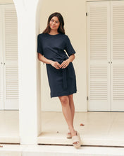 Load image into Gallery viewer, TIE WAIST T-SHIRT DRESS