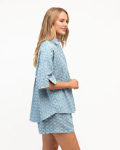 Load image into Gallery viewer, BELLA ¾ SLEEVE BRODERIE SHIRT